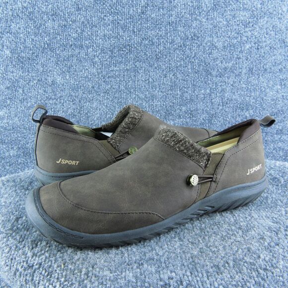 Jsport Women's‎ Alice Slip-On Brown Synthetic Size 11M Gently Used 2025 - Picture 1 of 5